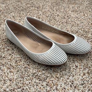 Vince Camuto Perforated Flats